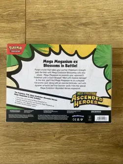 Pokemon TCG: Mega Evolution Ascended Heroes - Mega Meganium Ex Box - Image 2