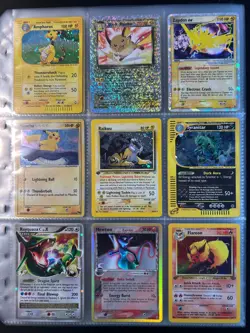 Lot of 135 ALL HOLO Vintage Pokemon Card Binder Collection - Image 2