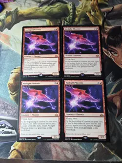 ARCLIGHT PHOENIX X4 Guilds Of Ravnica GRN Magic MTG LP CARD - Image 1