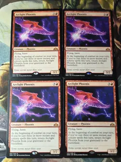 ARCLIGHT PHOENIX X4 Guilds Of Ravnica GRN Magic MTG LP CARD - Image 2