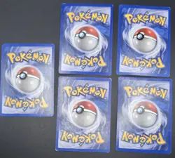 1999 Pokemon 1ST EDITION GERMAN Base Set ENERGY Cards & Trainer Lot Of 5 WotC MP - Image 5