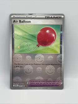Air Balloon 079/086 Pokeball Holo Black Bolt Pokemon Card - Image 1