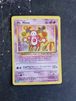 Mr. Mime Pokemon TCG Classic Collection Holofoil Trading Card 013/034 Promo - Image 1