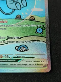 Mew EX 232/091 SPANISH Paldean Fates Special Illustration Rare Card Near Mint - Image 3