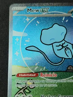 Mew EX 232/091 SPANISH Paldean Fates Special Illustration Rare Card Near Mint - Image 5