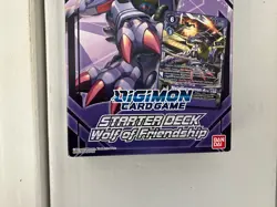 Digimon Card Game - Starter Deck Wolf of Friendship ST-16. New & Sealed - Image 2