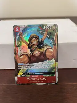 Monkey.D.Luffy OP06-013 Alt Art Holo Foil - One Piece TCG English Card NM - Image 1