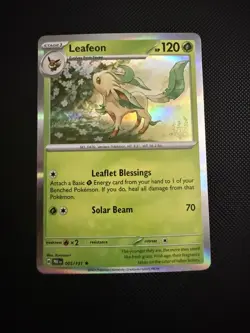 Leafeon - (Cosmos Holo) Rare Miscellaneous Cards & Products 005/131 NM - Image 1