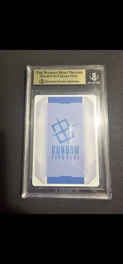Gundam Card Game Beta - Gundam Aerial Alt Art GD01-070 - Beckett 9.5 - Image 3