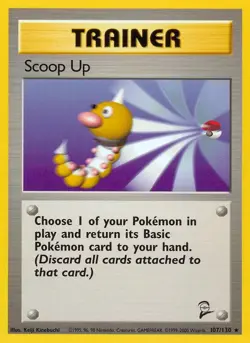 Pokemon Scoop Up (107/132) Base Set 2 HP - Image 1
