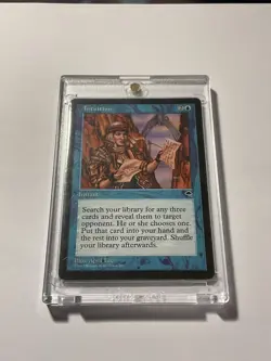 Mtg Intuition Tempest LP Magic The Gathering Blue Soccery Tutor - Image 1