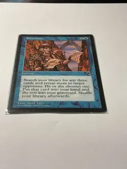 Mtg Intuition Tempest LP Magic The Gathering Blue Soccery Tutor - Image 2