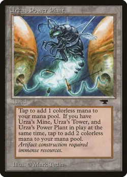 Urza's Power Plant (Insect) [Antiquities] Moderately Played - Image 1