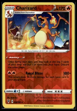 Pokemon Vivid Voltage 025/185 Reverse Holo NM - Image 1