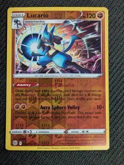 Lucario 79/172 Promo Deck Exclusives Pokemon Reverse Holo Near Mint - Image 1