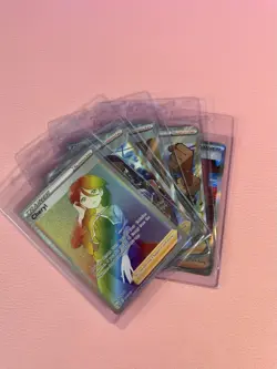 Full Art Trainer Card Lot Of 5 Pokemon TCG Nessa, Cheryl, Cara Liss, Judge, Hop - Image 3