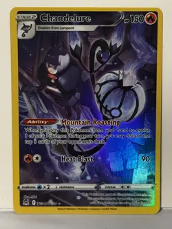 Chandelure TG04/TG30 SWSH11: Lost Origin Trainer Gallery NM Pokemon Fast Shippin - Image 1