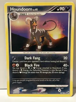 Houndoom 18/106 Great Encounters LP Pokemon Fast Shipping - Image 1