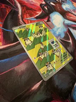 Pokemon Pidgey 207/197 Illustration Rare Holo Card Obsidian Flames Mint - Image 3