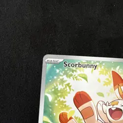 Pokemon TCG Scorbunny Me: Ascended Heroes 225/217 Full Art Holo IR 70 HP - Image 2
