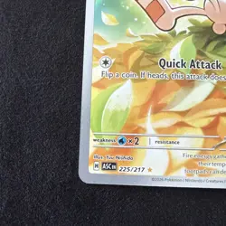 Pokemon TCG Scorbunny Me: Ascended Heroes 225/217 Full Art Holo IR 70 HP - Image 5