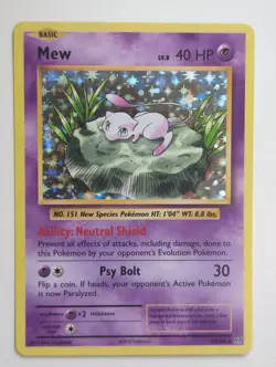 MEW 53/108 Holo Evolutions Englisch NM Pokemon - Image 1