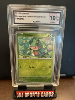 Fomantis - 013/182 - Destined Rivals - Pokemon TCG - Reverse Holo - - Image 1