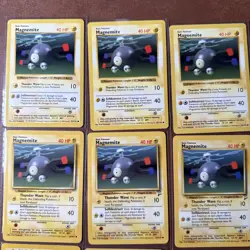 Pokemon Vintage Magnetite Shadowless/magneton Regular Lot Of 10 - Image 2