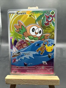 Rowlet Black Star Promo 043 Mega Evolutions Pokemon TCG 🦉 - Image 1