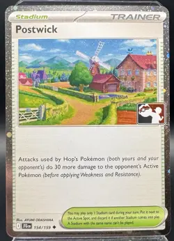 Postwick 154/159 Journey Together Cosmos Holo Play Stamped Pokemon TCG NM - Image 1