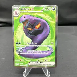Pokemon tcg Arbok ex Sv: Scarlet & Violet 151 ultra rare holo 185/165 nm - Image 1