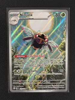 Ninjask 137/132 Pokemon TCG: Mega Evolution Illustration Rare Near Mint (NM) - Image 1