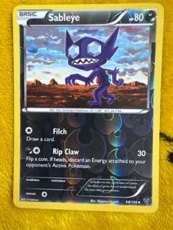 Sableye 68/146 Uncommon Reverse Holo Pokemon XY Base Set - Image 1