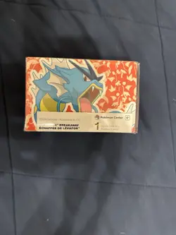 Pokemon Center Official "Gyarados Breakaway" Double Deck Box - Brand New - Image 1