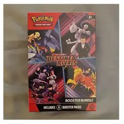 Pokemon Scarlet & Violet Destined Rivals Booster Bundle Box English TCG Sealed - Image 1