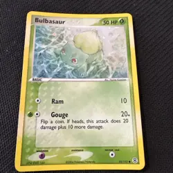 Bulbasaur Holo 55/112 EX FireRed LeafGreen Pokemon 2004 VLP - Image 1