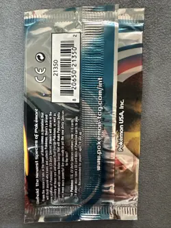 Pokemon EX Delta Species Booster Pack Wrapper EMPTY Opened - Dragonite Artwork - Image 2