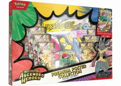 Pokemon TCG: Ascended Heroes Premium Poster Collection Mega Lucario Sealed Box - Image 3