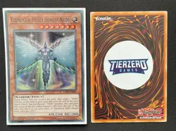 Yugioh Elemental HERO Honest Neos LED6-EN019 Super Rare 1st Edition Near Mint - Image 1