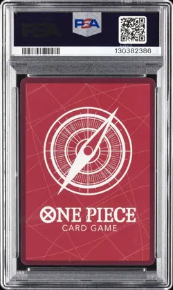 2025 ONE PIECE PROMOS DODGERS X ONE PIECE NIGHT #010 MONKEY D. LUFFY PSA 10 - Image 2