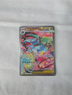 Pokemon TCG Mega Evolution Mega Venusaur EX Card 177/132 Sir NM Condition - Image 3