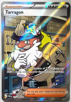 Pokemon TCG Tarragon 116/88 Ultra Rare Perfect Order Full Art Holo - Image 1