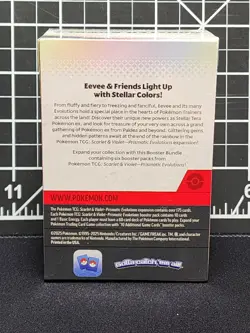 Pokemon TCG Scarlet & Violet Prismatic Evolutions Booster Bundle 6 Booster Packs 820650853210 - Image 2