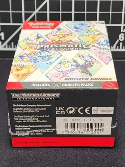 Pokemon TCG Scarlet & Violet Prismatic Evolutions Booster Bundle 6 Booster Packs 820650853210 - Image 4