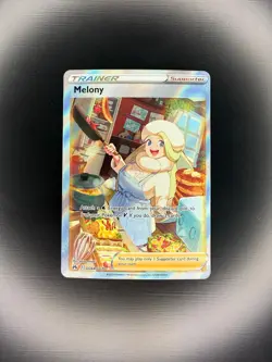 Melony GG64/GG70 Ultra Rare Crown Zenith Galarian Gallery Pokemon Near Mint - Image 1