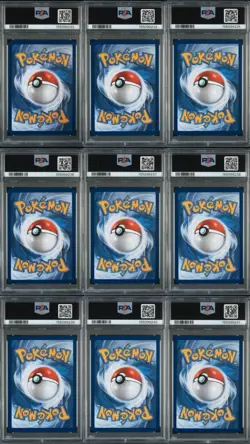 All 9 POKEMON FIRST PARTNER ILLUSTRATION COLLECTION SERIES PSA 10 SEQUENTIAL SET - Image 2