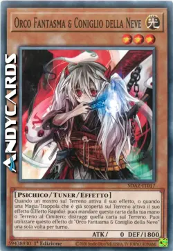 ORCO FANTASMA & CONIGLIO DELLA NEVE • Comune • SDAZ IT017 • 1Ed • Yugioh! - Image 1