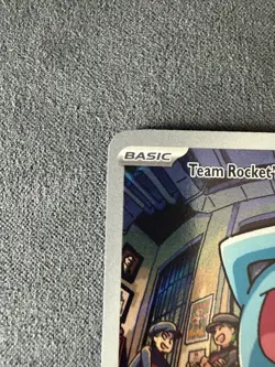 Pokemon TCG Team Rockets Wobbuffet 203 Destined Rivals Black Star Promo - Image 3