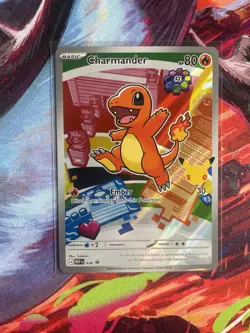 Pokemon Charmander 038/MEP Holo Stamped Basic 80 HP Flame 2026 - Image 1