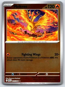 MOLTRES 014/094 REVERSE HOLO PHANTASMAL FLAMES POKEMON NEAR MINT - Image 1